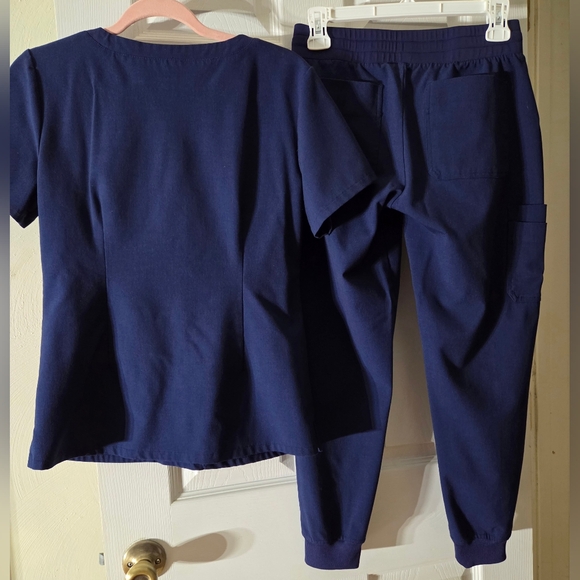 Poppy Scrub Set Navy Blue Size XS - Picture 6 of 11